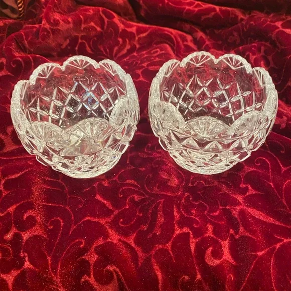 SHANNON CRYSTAL DESIGNS OF IRELAND these gorgeous votive candle holders are new! - Picture 3 of 9